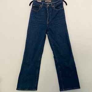 levi’s ribcage straight size 27